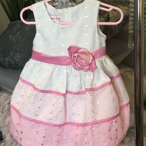 🌸Pink and White Dress🌸